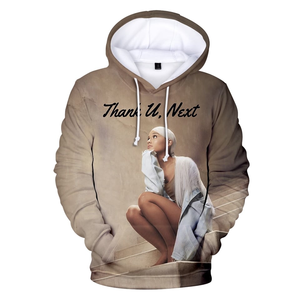 Ariana Grande Thank U next 3D Style Hoodies Sweatshirt ...