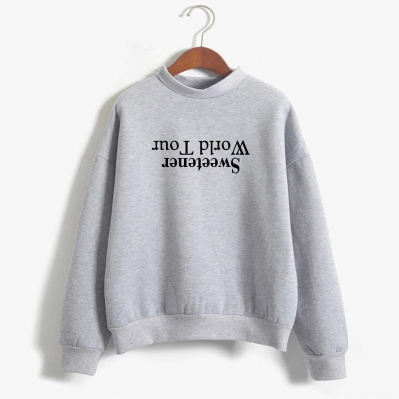 Sweetener Sweatshirt Ariana Grande World Tour Hoodie Women Casual Long